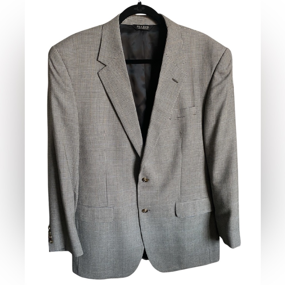 Jos. A. Bank Silk/Wool Blend Men’s Sport Coat/Jacket Size 44L